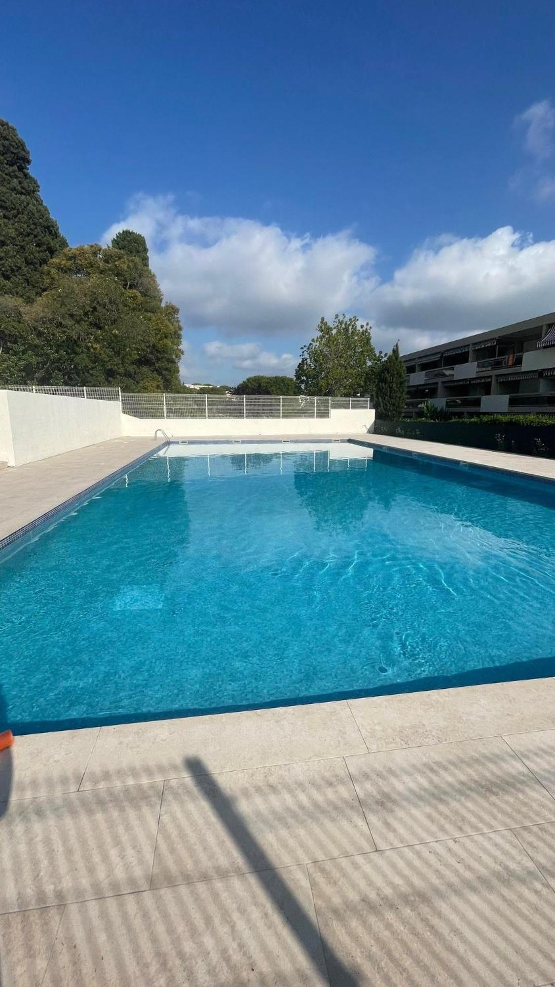 Joli Studio Vue Mer, Piscine, Tennis, Parking アンティーブ エクステリア 写真